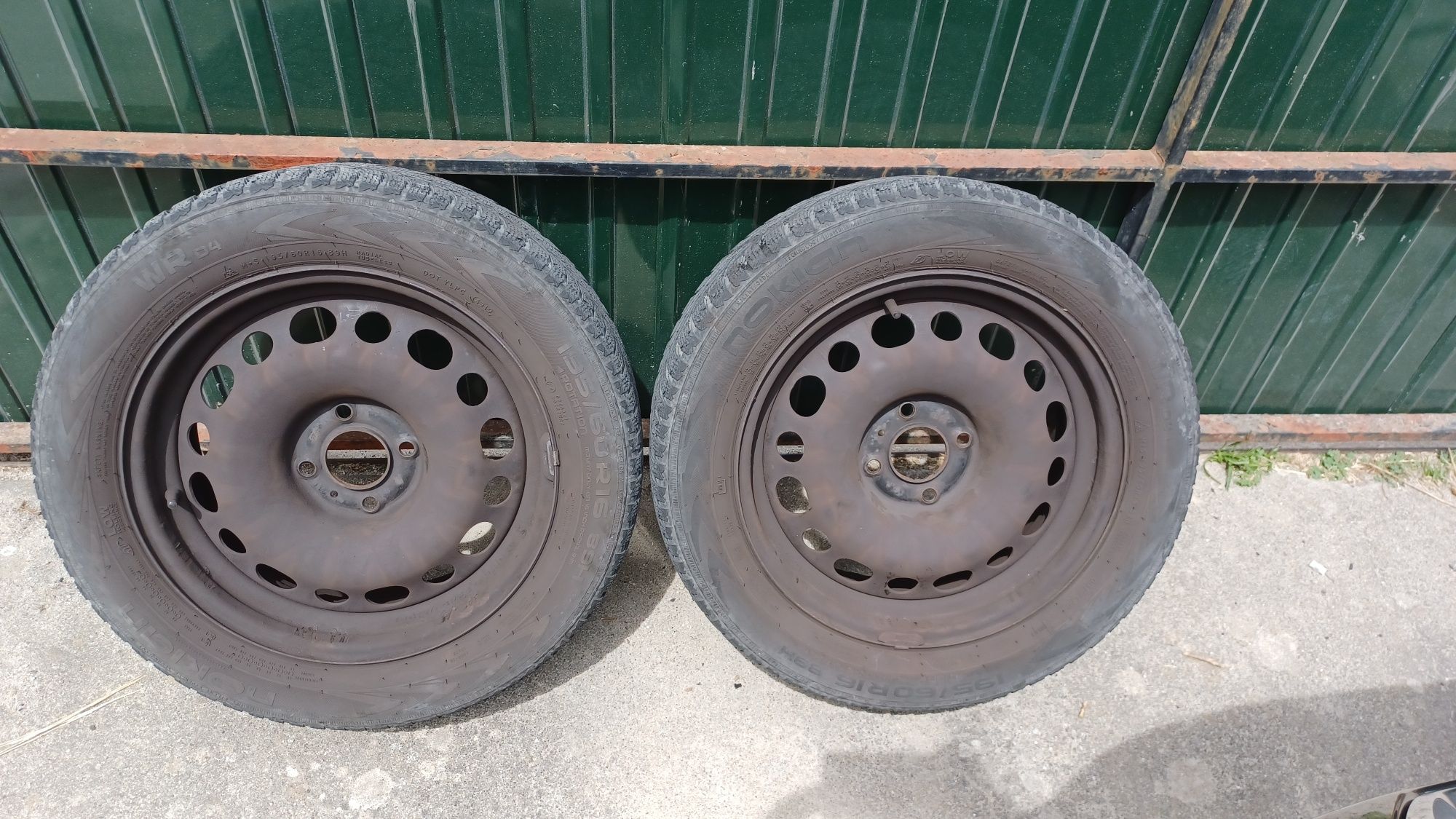 4 jantes de ferro 195/60 R15