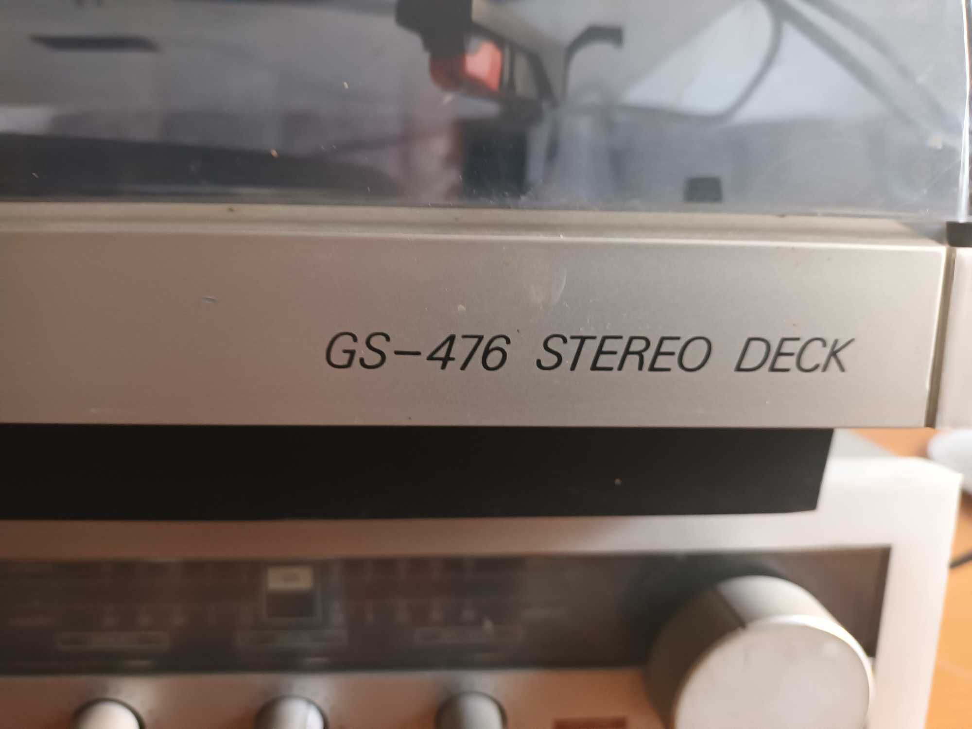 Unitra gramofon gs-476 + wzmacniacz ws432
