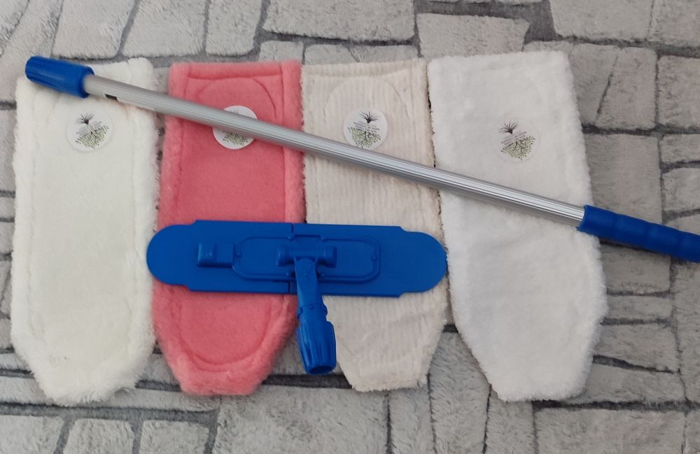 RAYPATH Zestaw podłogowy mop + 4 poduszki(stopy)