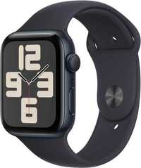 Apple Watch SE 2 2023 44mm,Midnight Aluminum Case Midnight Sport Band