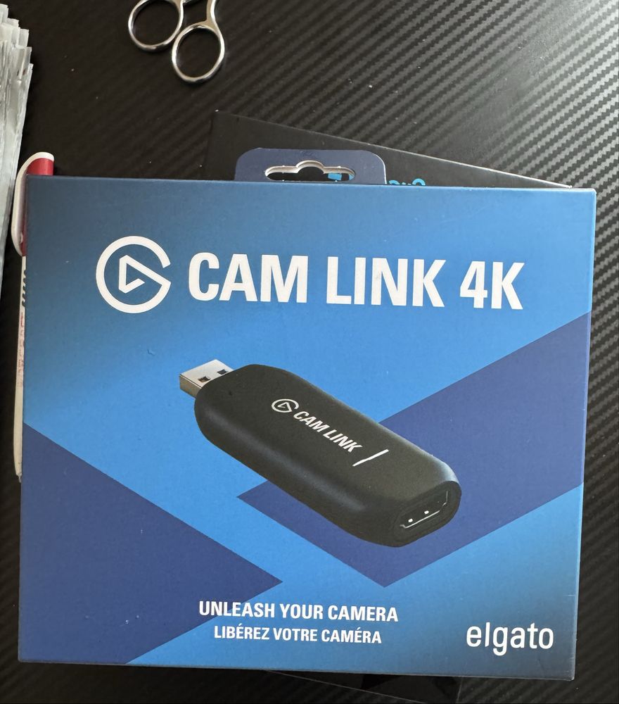 Пристрій відеозахоплення Elgato Cam Link 4K новий з пломбами