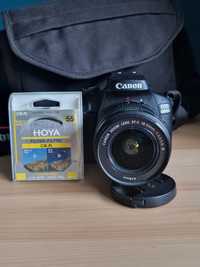 Canon eos4000D+obiektyw torba i filtr