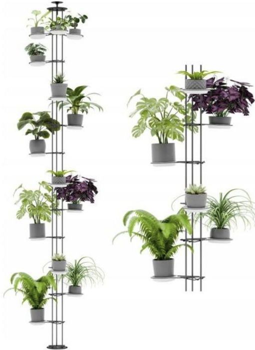 Kwietnik rozporowy chromowany