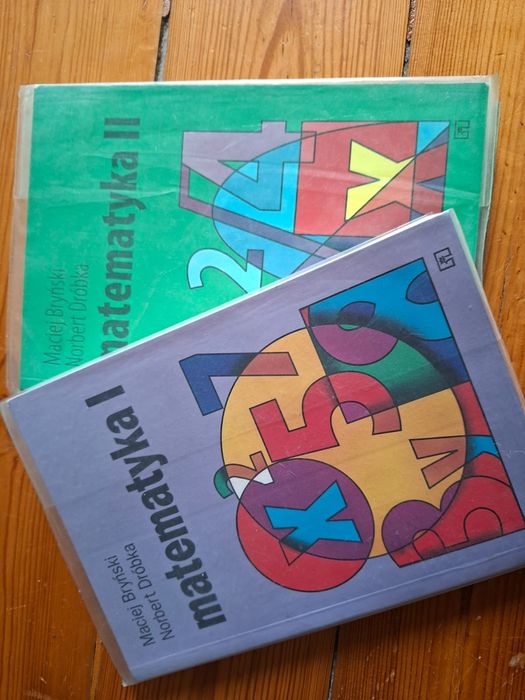 Zestaw książek do matematyki. LO. Klasa 1,2. Bryński Dróbka