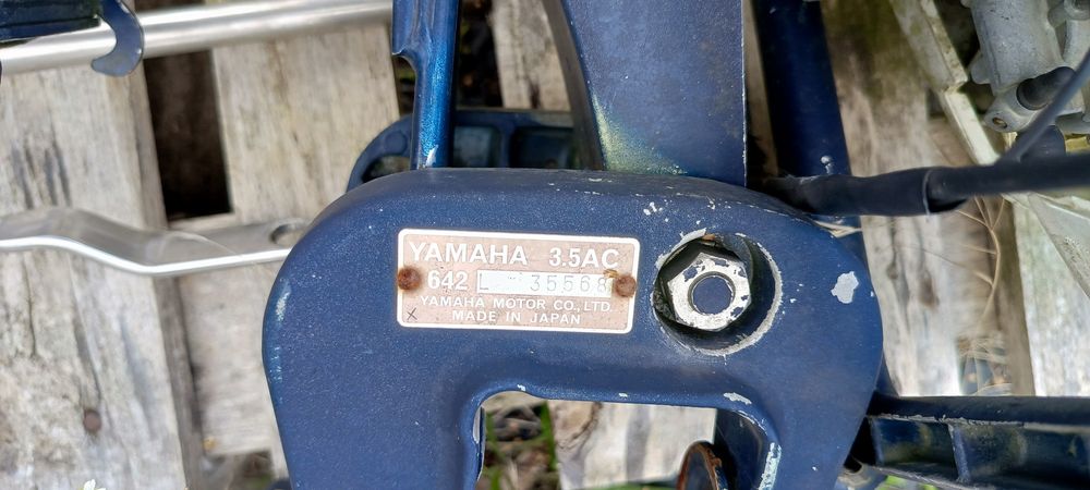 Silnik zaburtowy Yamaha 3.5KM spodzina