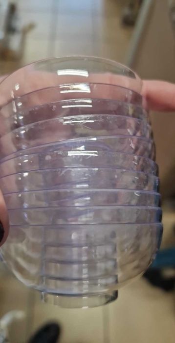 Miseczki do przekąsek okrągłe Ø7,2x 3cm, przezroczyste, ok.65 ml-43szt