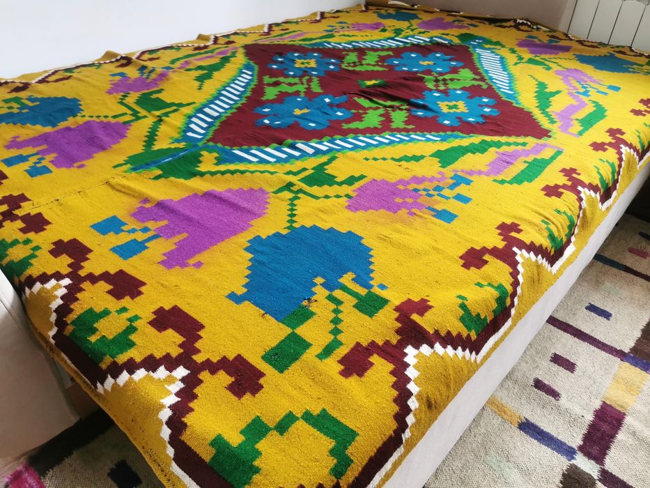 Kilim narzuta rękodzieło z Rumunii