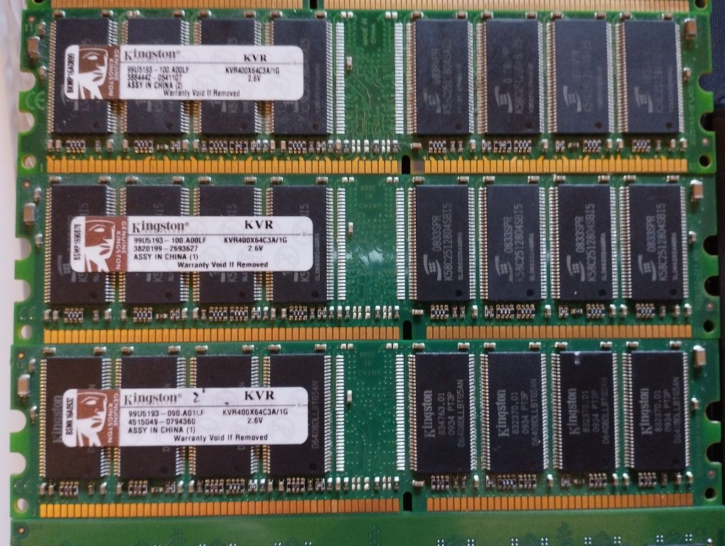 Memórias Kingston DDR3