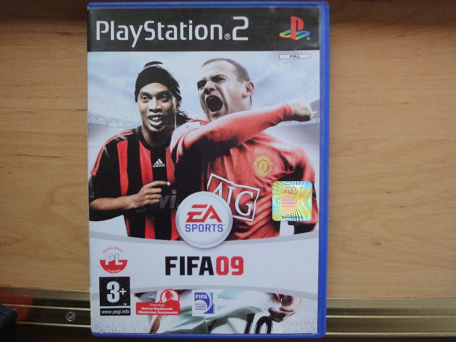 Fifa 09 - gra na PS2 po polsku stan bdb