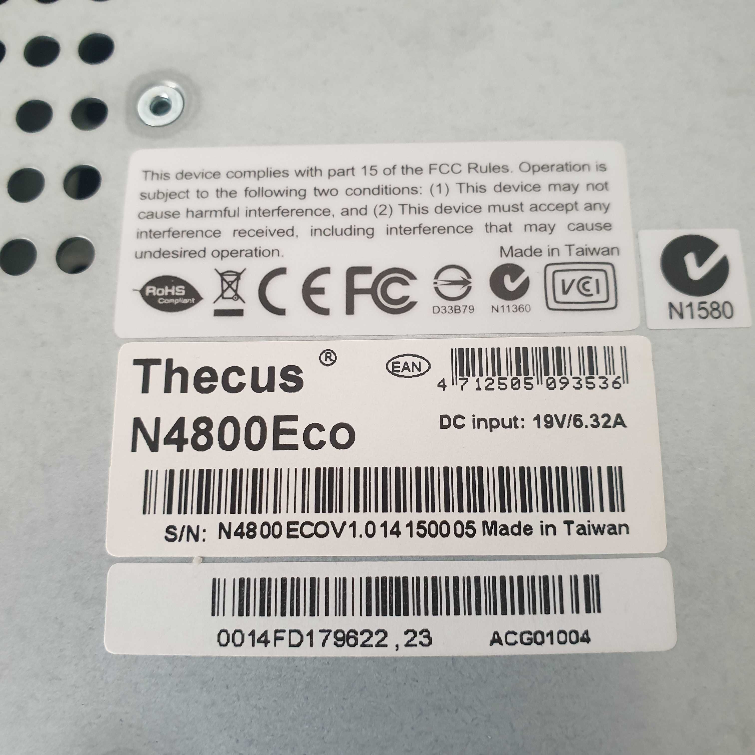 Serwer plików Thecus N4800 ECO