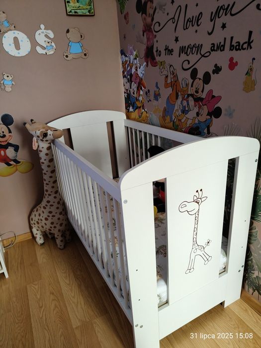 Sprzedam nowe łóżeczko Safari KLUPŚ materacyk hilding