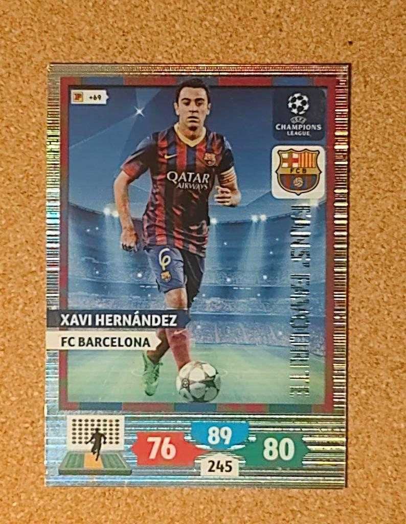 Limitowana Karta Piłkarska Xavi 2013/2014 FC BARCELONA Panini