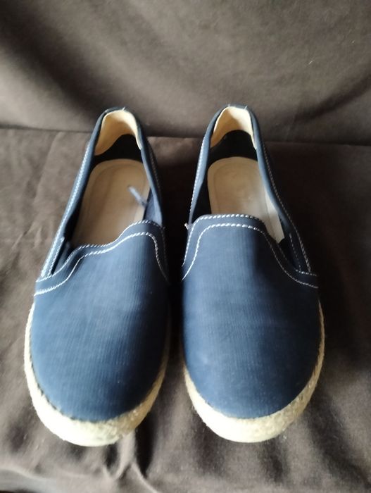 Granatowe espadryle damskie Jenny Fairy, r. 41