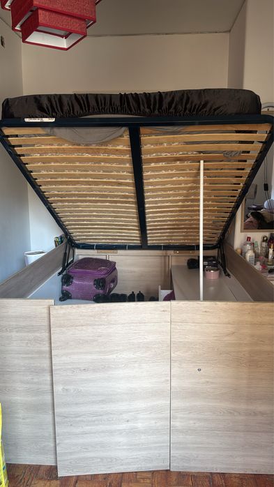 Cama com baú (sem colchão)