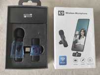 Bezprzewodowy mikrofon krawatowy na klips USB-C nieużywany
