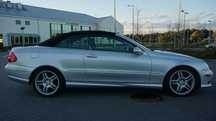 Mercedes-Benz CLK silnik 5439 cm3, 367 KM, niski przebieg, zadbany , Polkom Wawa