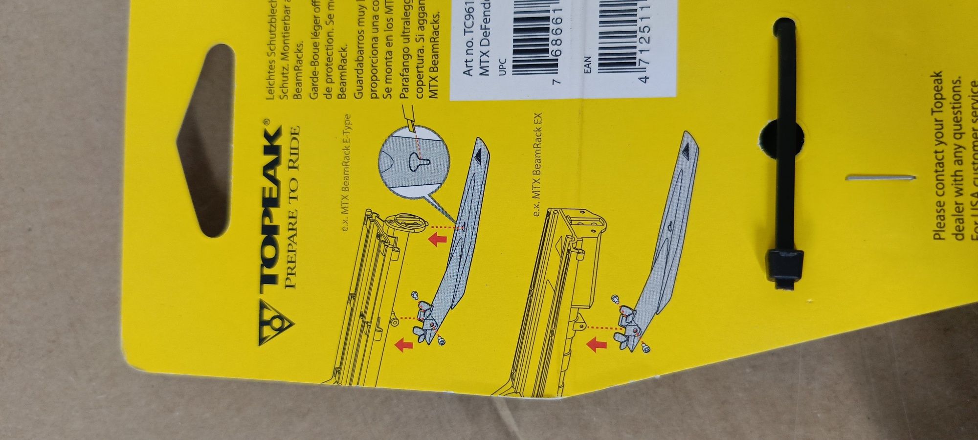 Topeak MTX Defender Błotnik pod bagażnik