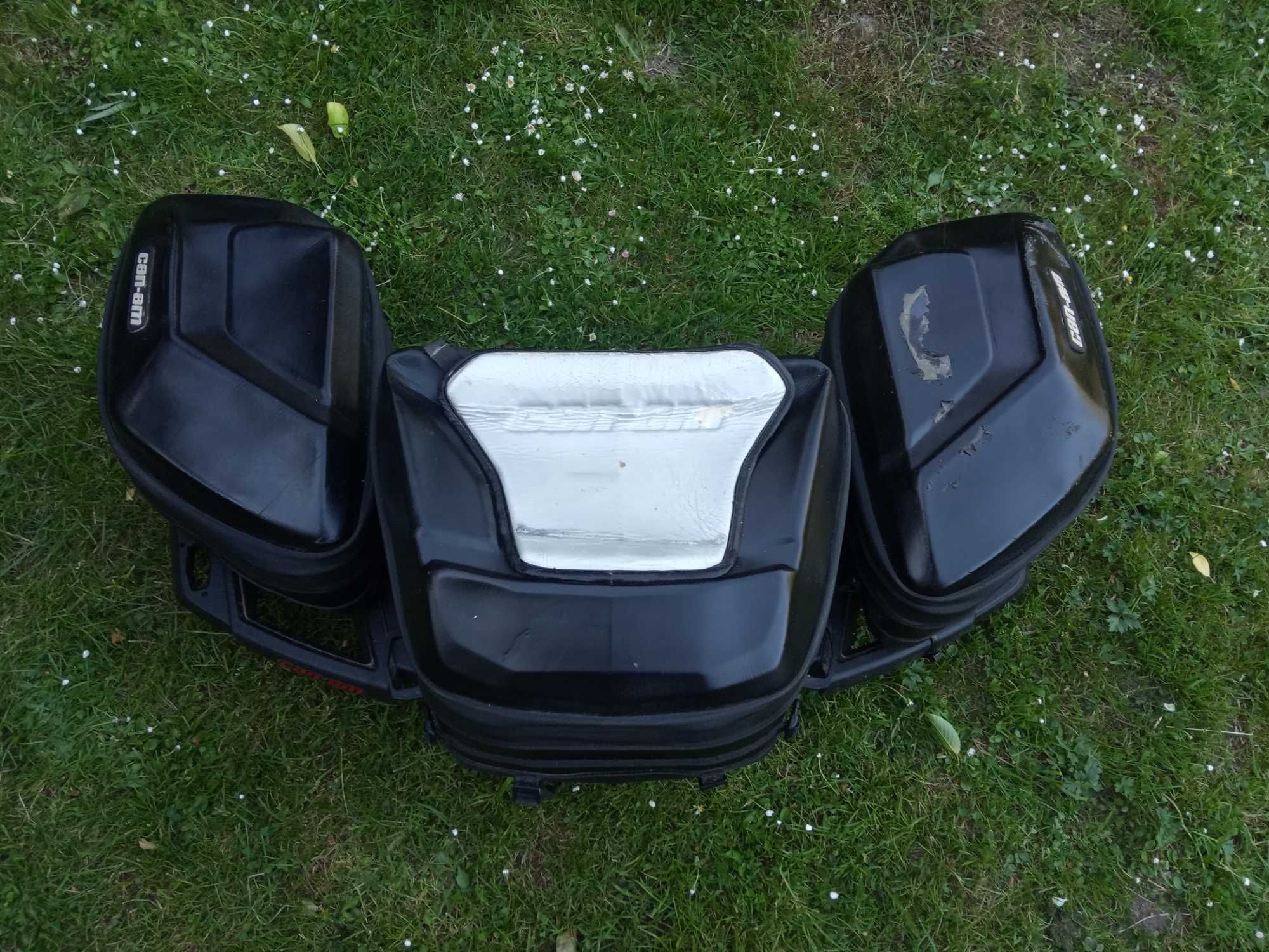 Kufer CAN AM - 3szt + Bagażnik