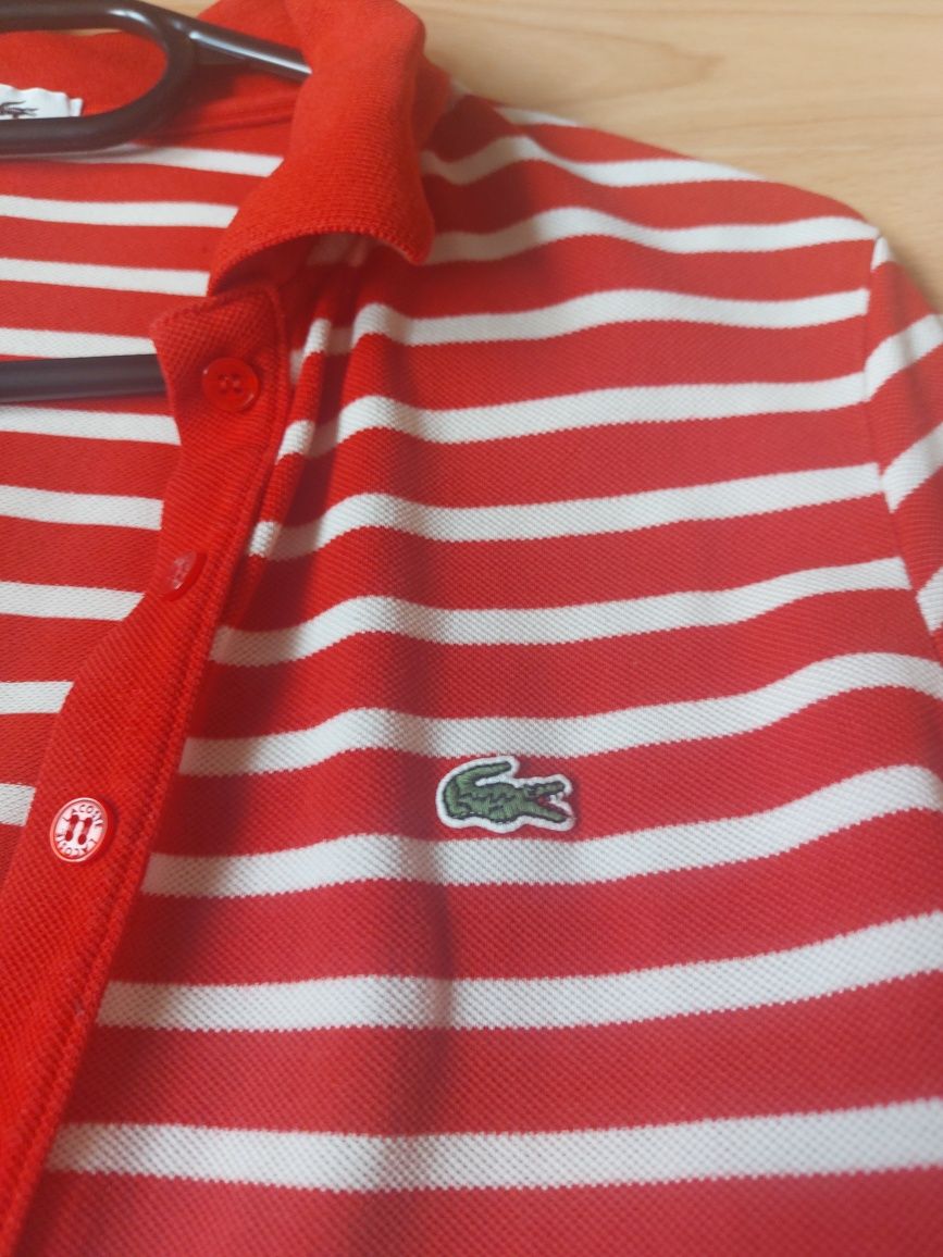 Koszulka w paski Lacoste rozm. S
