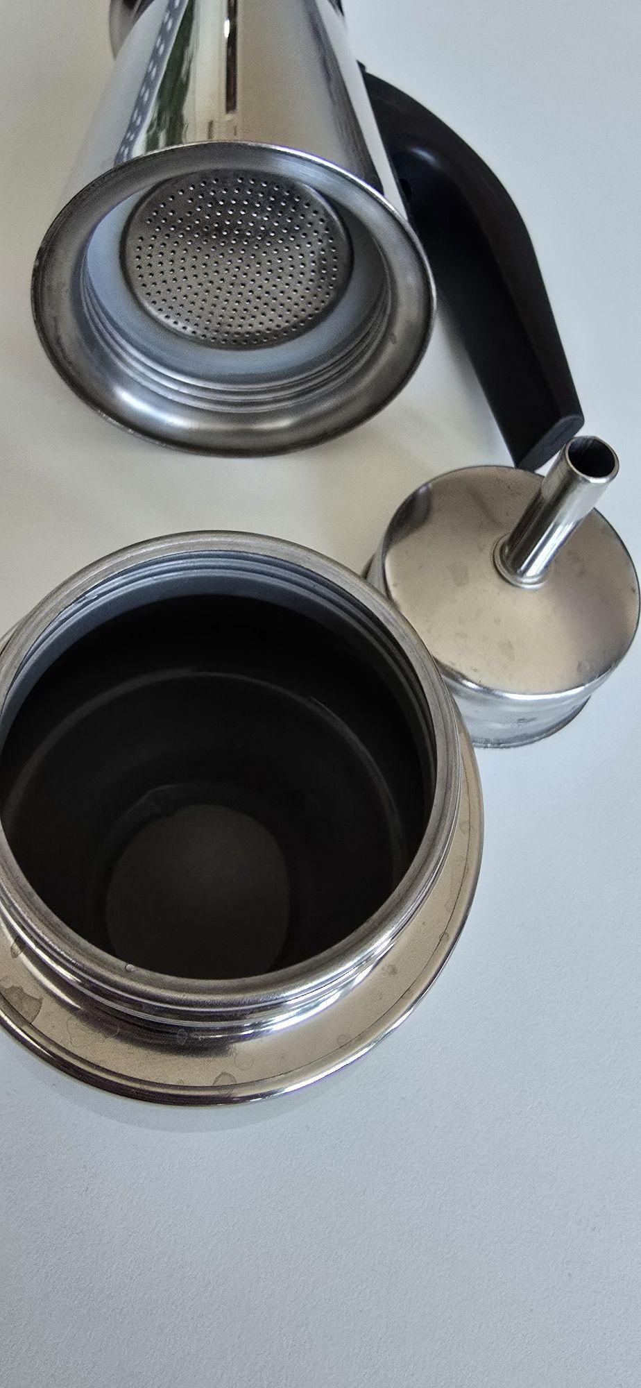 Kawiarka . Zaparzacz do kawy  270 ml. Stalowy .