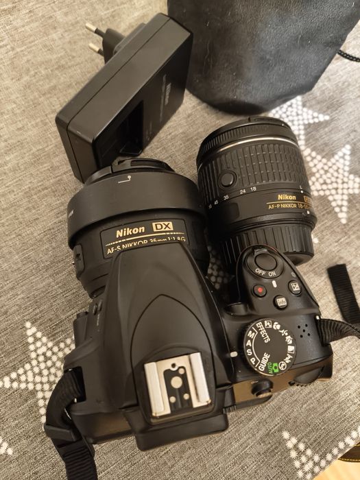 LUSTRZANKA NIKON D3400 zestaw 2 obiektywy