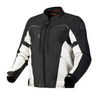 Motocyklowa Męska Kurtka Tekstylna Ozone Delta IV Black/Light Grey M