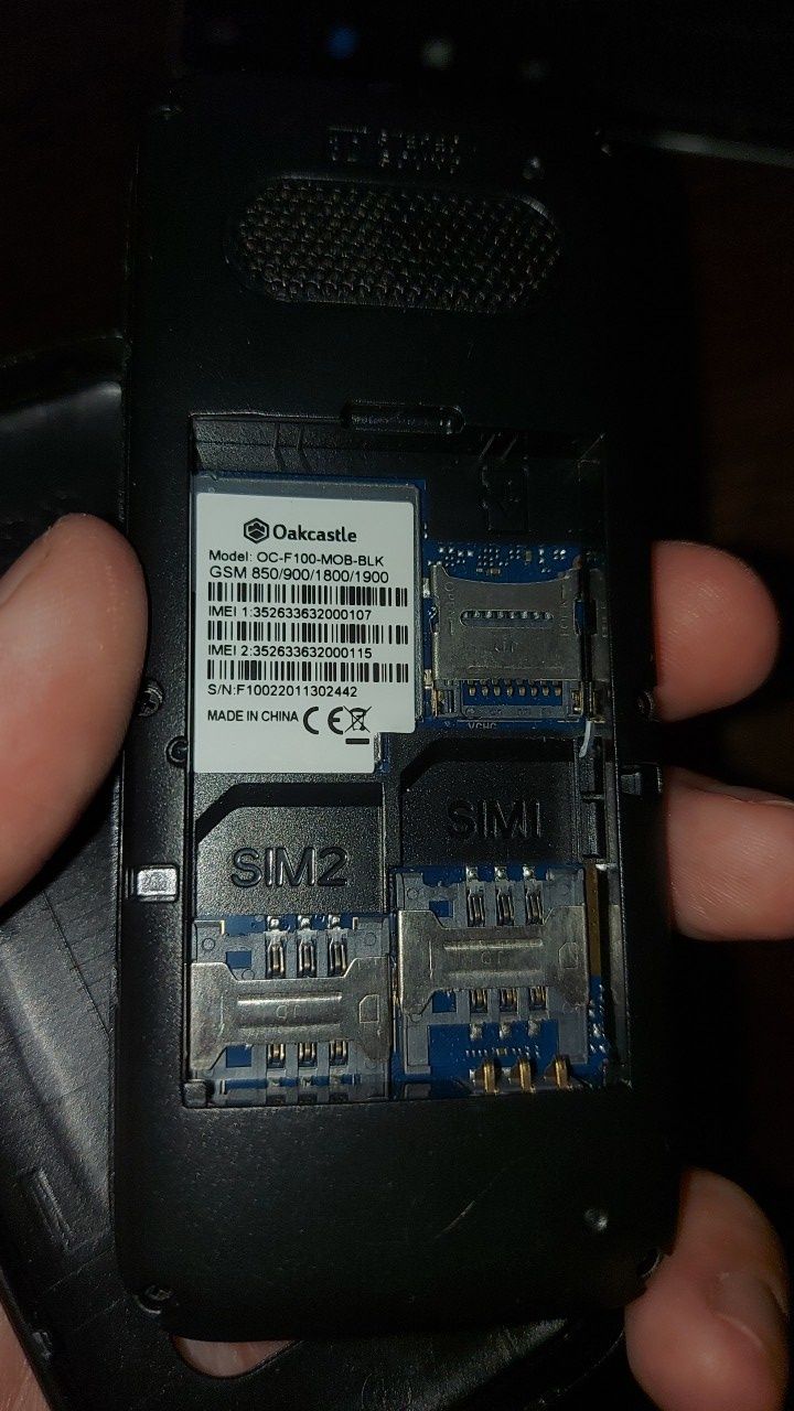 Najmniejszy telefon GSM F100 DUALSIM/Radio/Bluetooth/LTE/64GB/NOWY