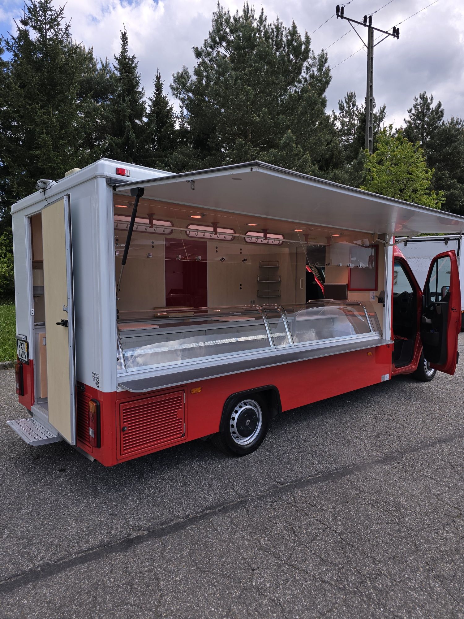 Renault Master Autosklep Wędlin Ryb Gastronomiczny Food Truck