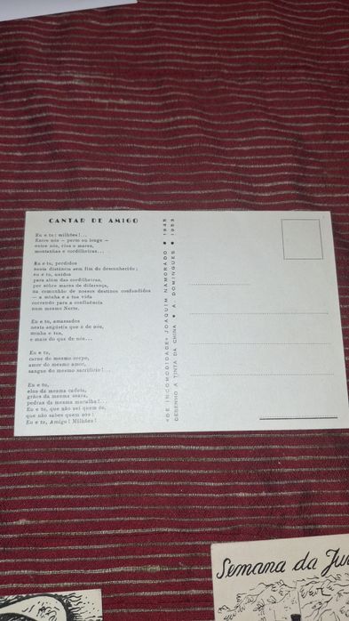 Julio Pomar A Domingues anos 40 manifestação juventude raros