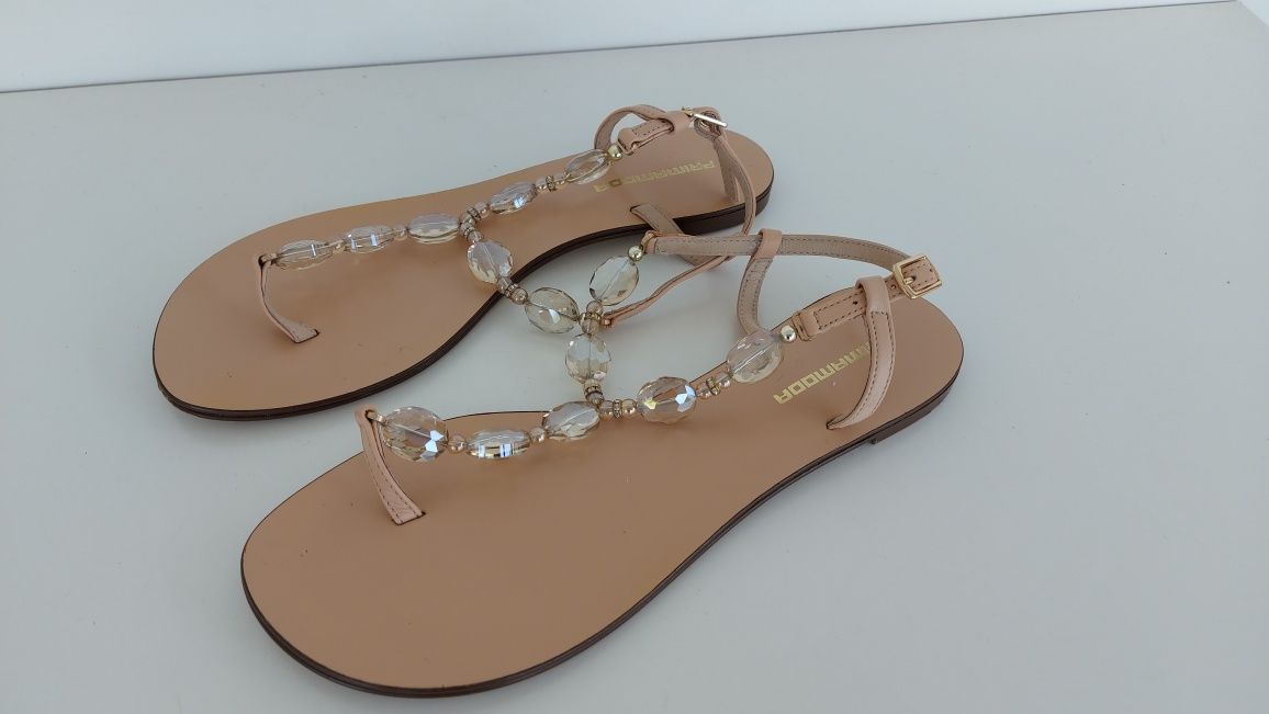 Buty sandały skórzane Prima Moda w rozmiarze 38
