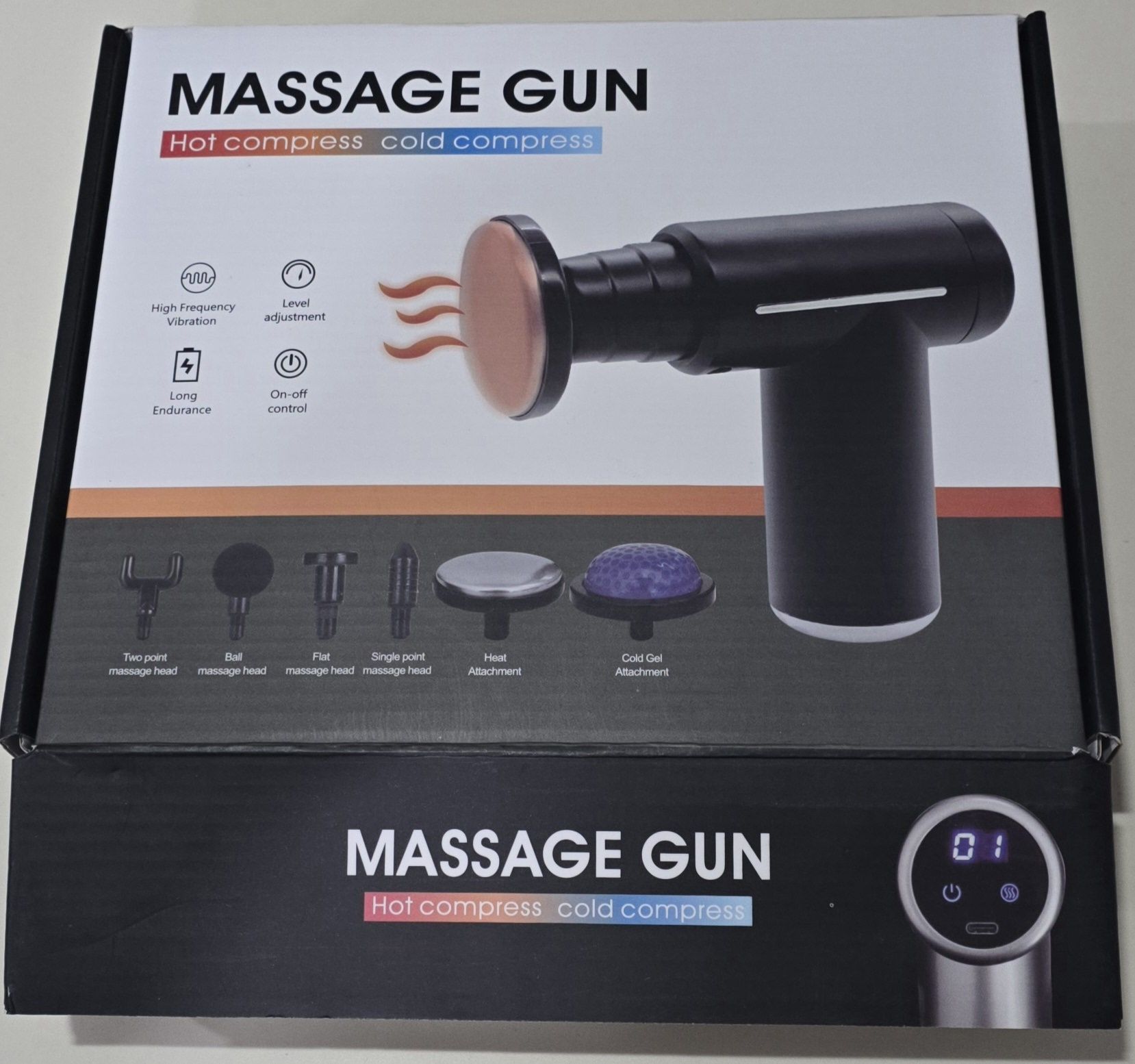 Pistola de massagem nova