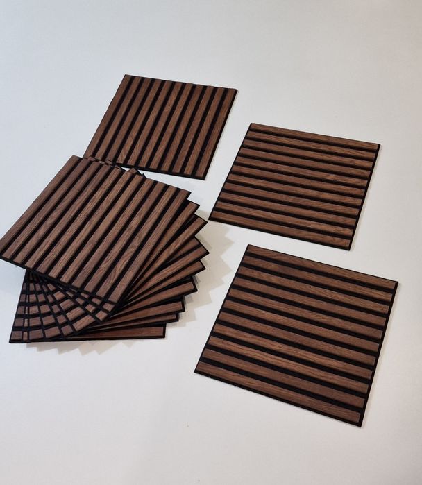 Акустичні панелі , Стінові панелі . Декоративні рейки . 3D панелі