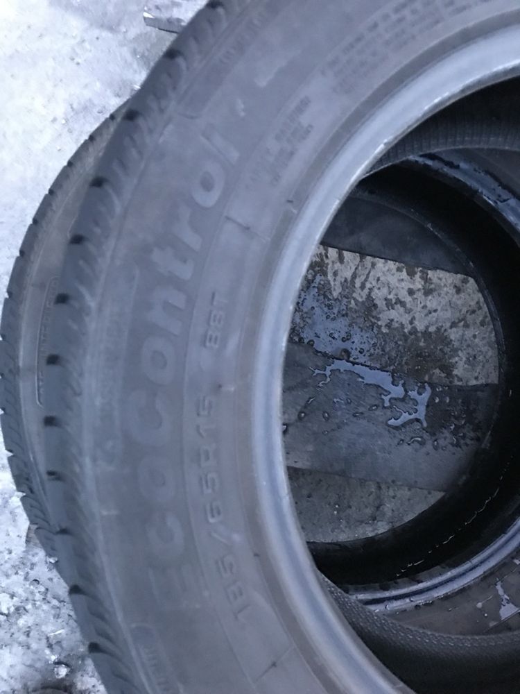 Fulda 185/65r15 пара резина шини літо б/у склад оригінал