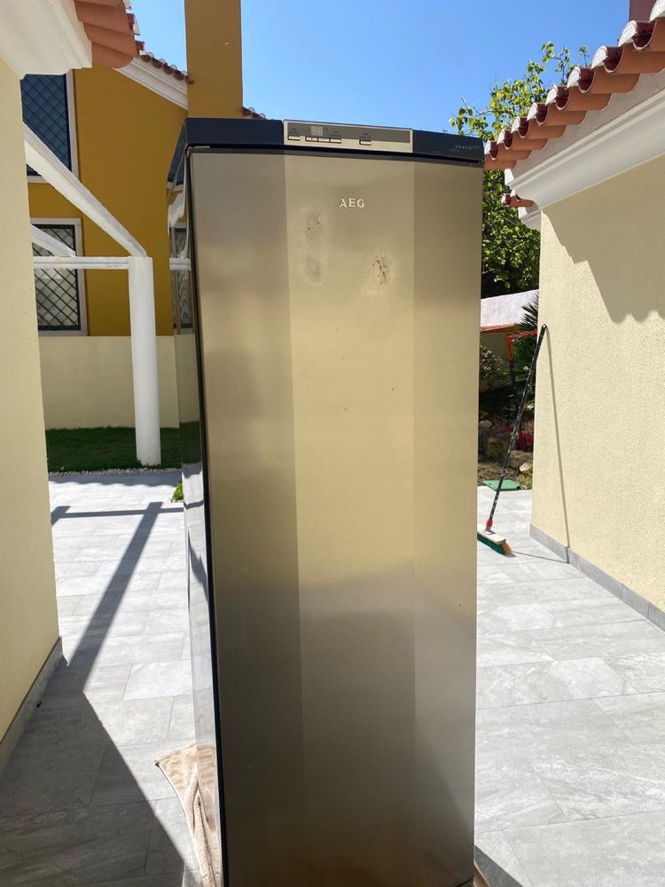 Side by Side AEG - Frigorifico e Arca vertical