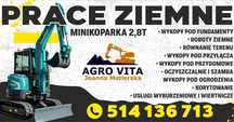 Roboty ziemne minikoparka