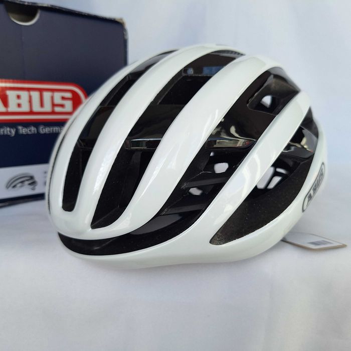 Kask rowerowy szosowy Abus AirBreaker Polar White Matt L 59-61cm