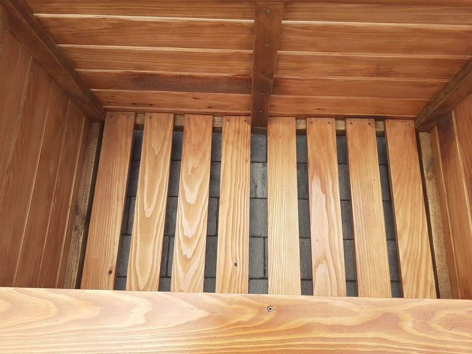 Donica drewniana 132x77x72x60