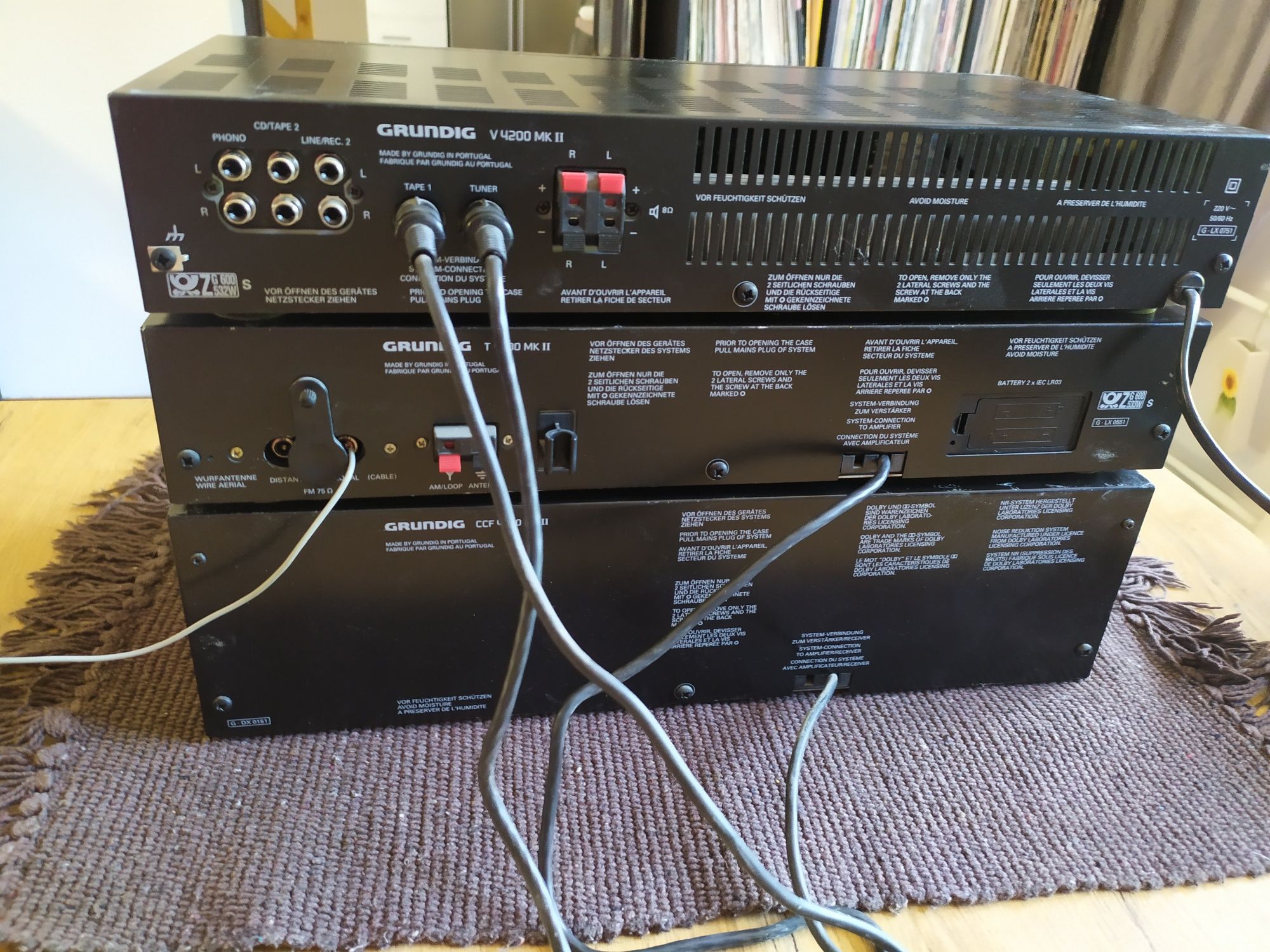 Zestaw Grundig V4200 MKII ,T4200 MKII,CCF4300 MKII
