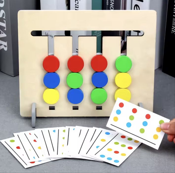 Головоломка гра на логіку деревяна розвиваюча гра