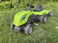 Педальний трактор Smoby 710111 Farmer XL з причепом