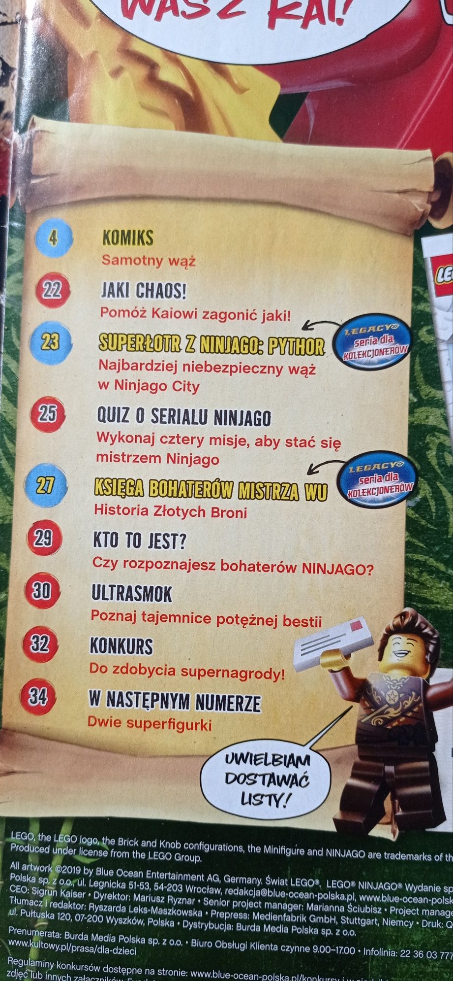 LEGO Ninjago Legacy wydanie specjalne 05/2019