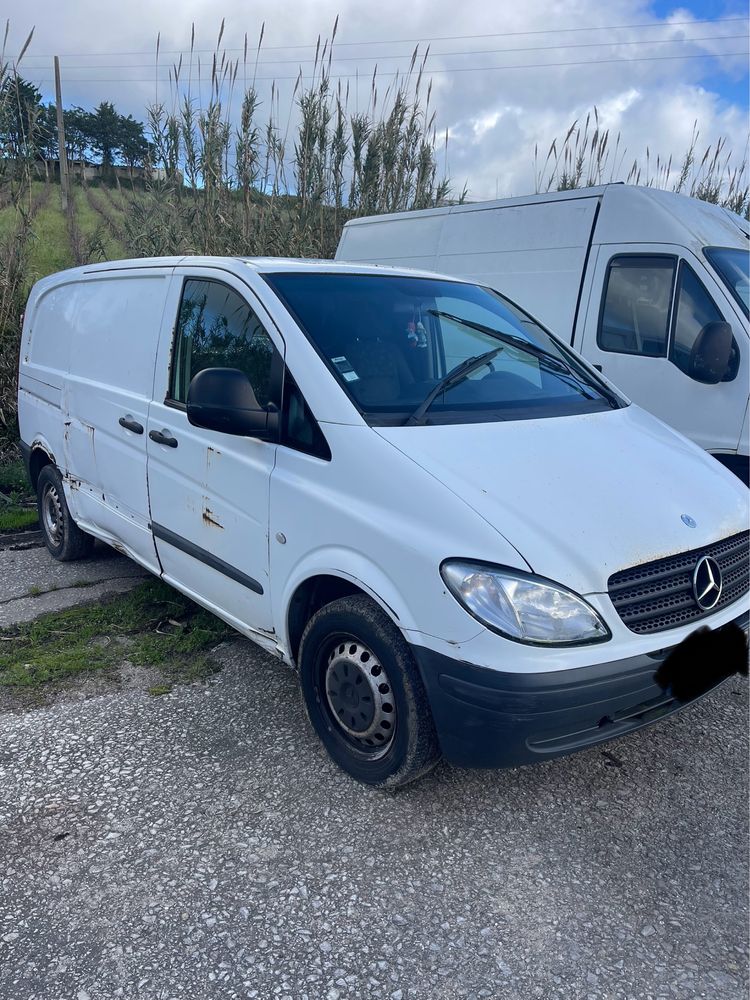 Só as peças Mercedes Vito frente completa
