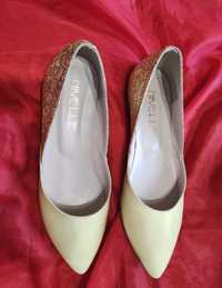 Кожаные женские туфли балетки ТМ Nivelle