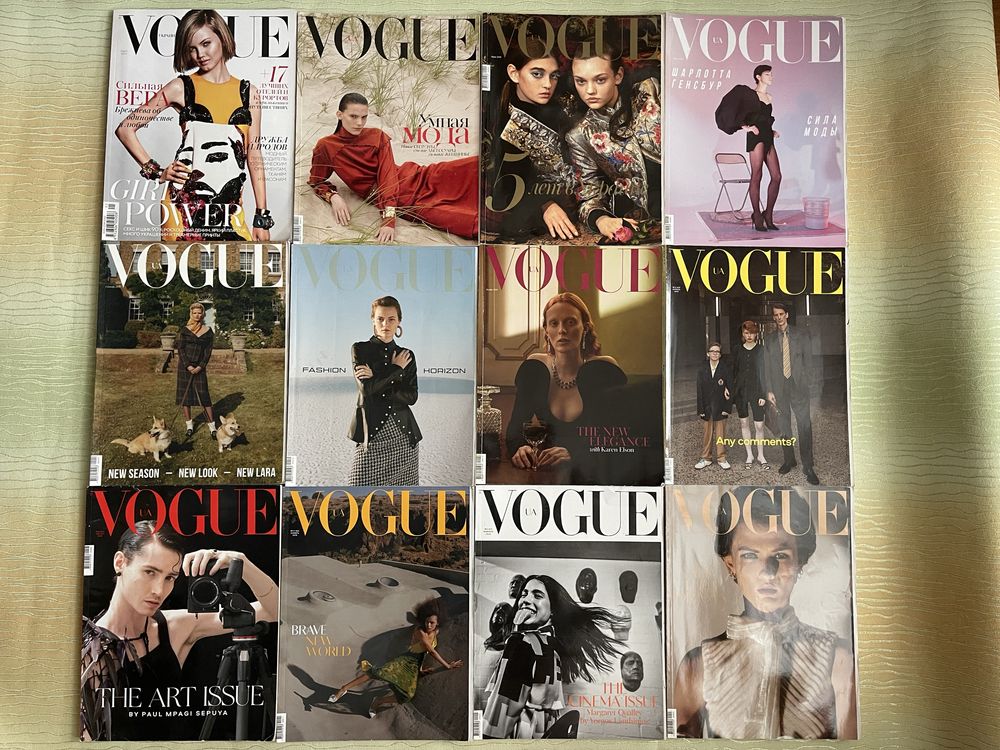 Журнали Вог Vogue.