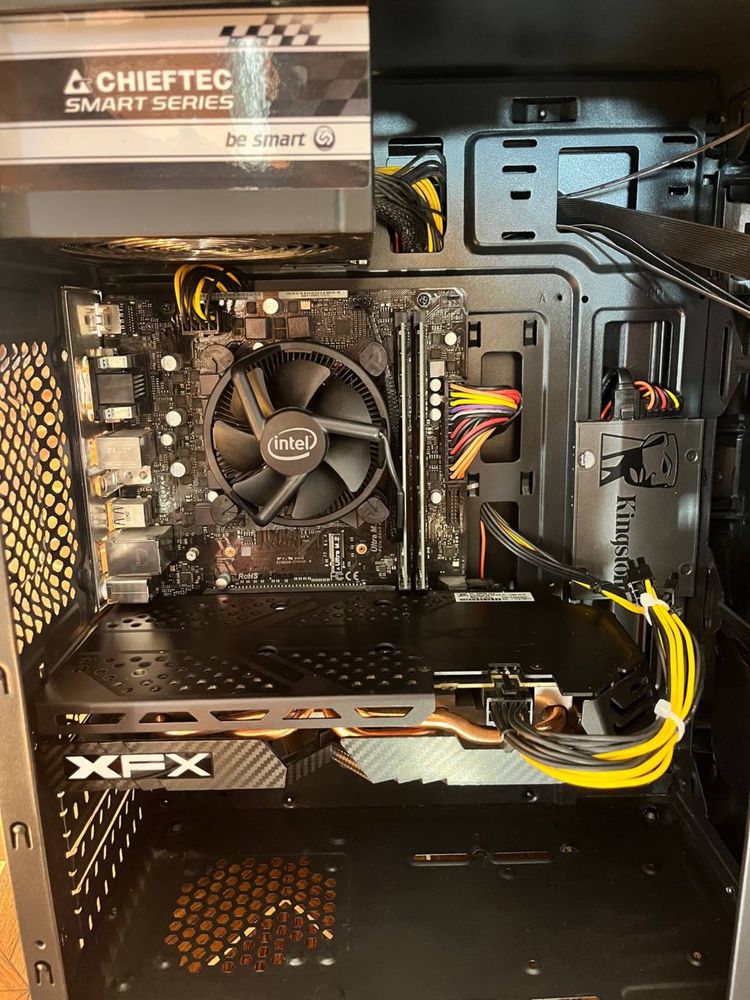 i5 10500T, RX580 8gb, 16gb DDR4, 120gb SSD потужний ігровий компʼютер