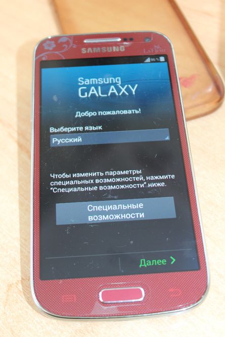 Samsung Galaxy S4 mini Duos La Fleur, GT-I9192 отличный