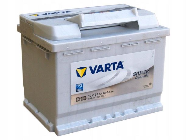 Akumulator Varta Silver Dynamic D15 63Ah/610A
