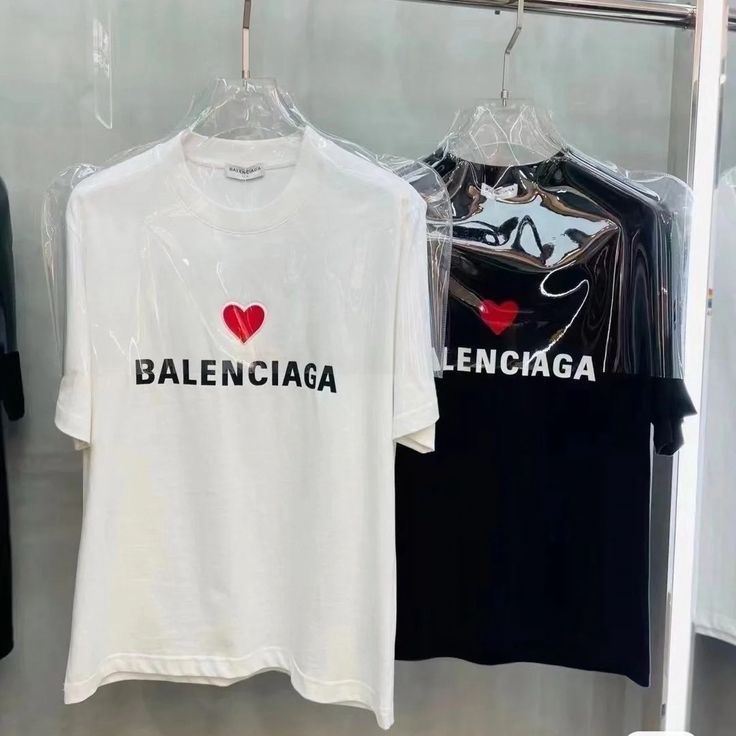 Koszulki Balmain Balenciaga Armani Versace