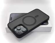 Чехол матовый IPhone 16 Pro Max Black MagSafe, от 16 Pro до 11 Pro Max