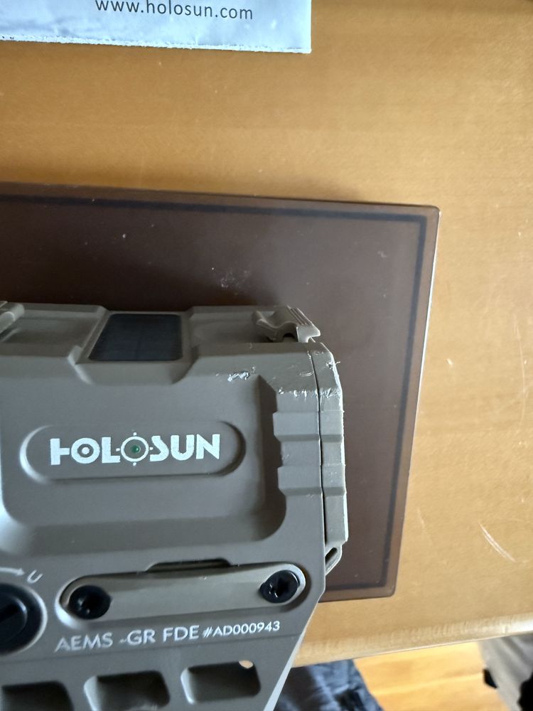 Коліматор Holosun AEMS зелена точка